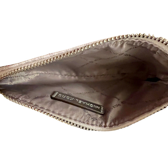 Michael Kors JET SET GIRLS Wristlet Trio Makeup Bags Wallet Case White/Multi - Picture 9 of 11